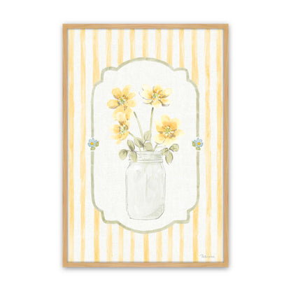 [Color:American Maple], Picture of art in a American Maple frame