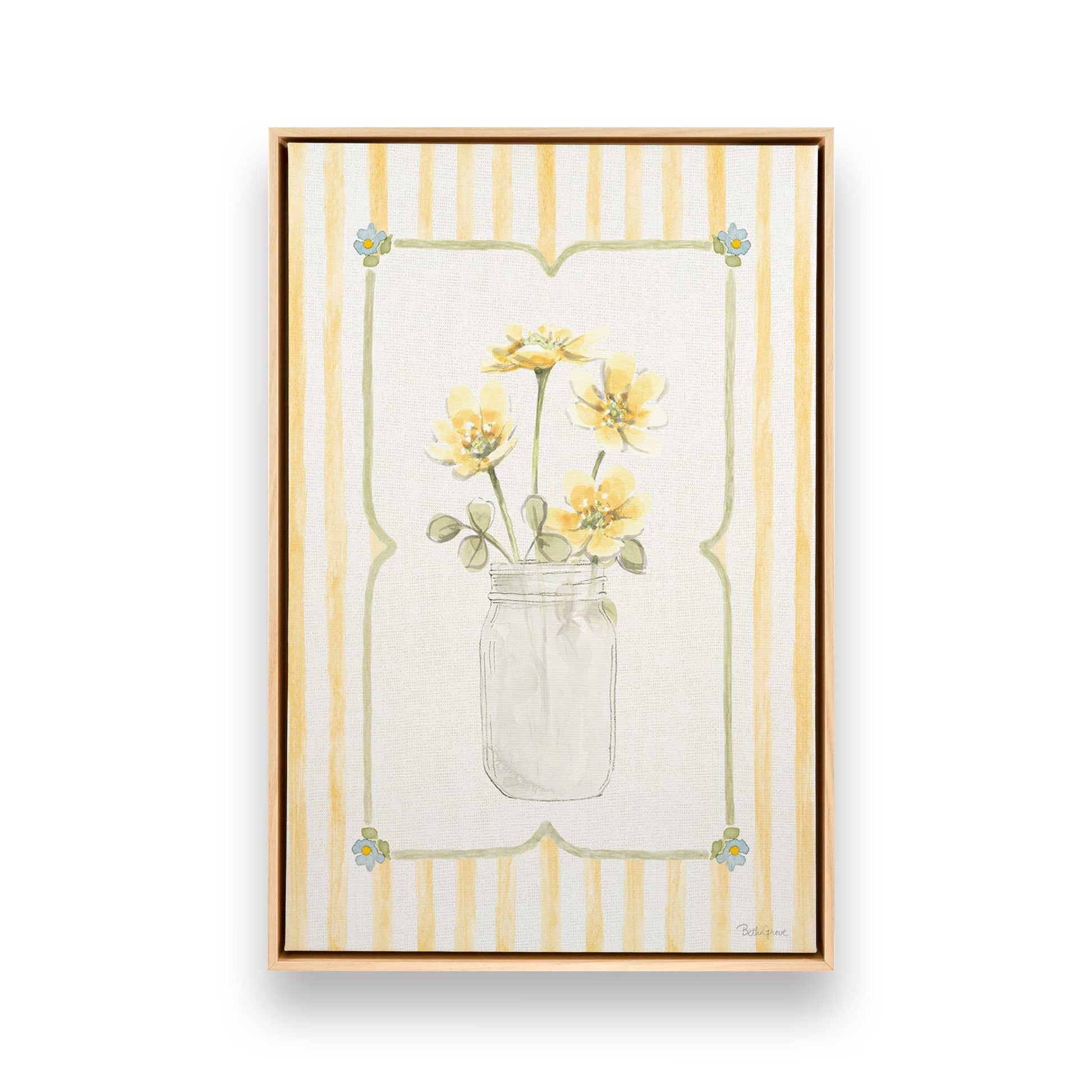 [Color:American Maple], Picture of art in a American Maple frame