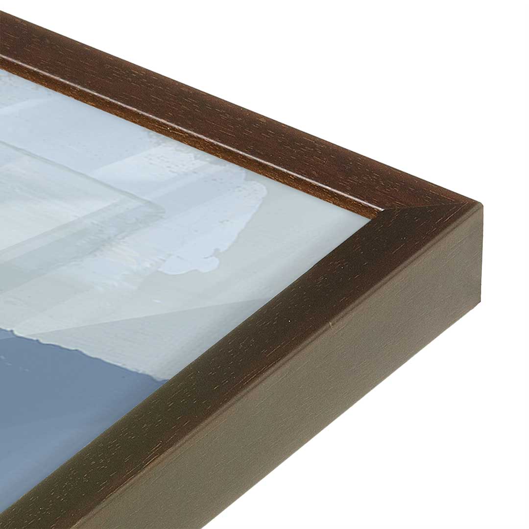 [Color:Belvinder Brown], Picture of art in a Belvinder Brown frame at an angle