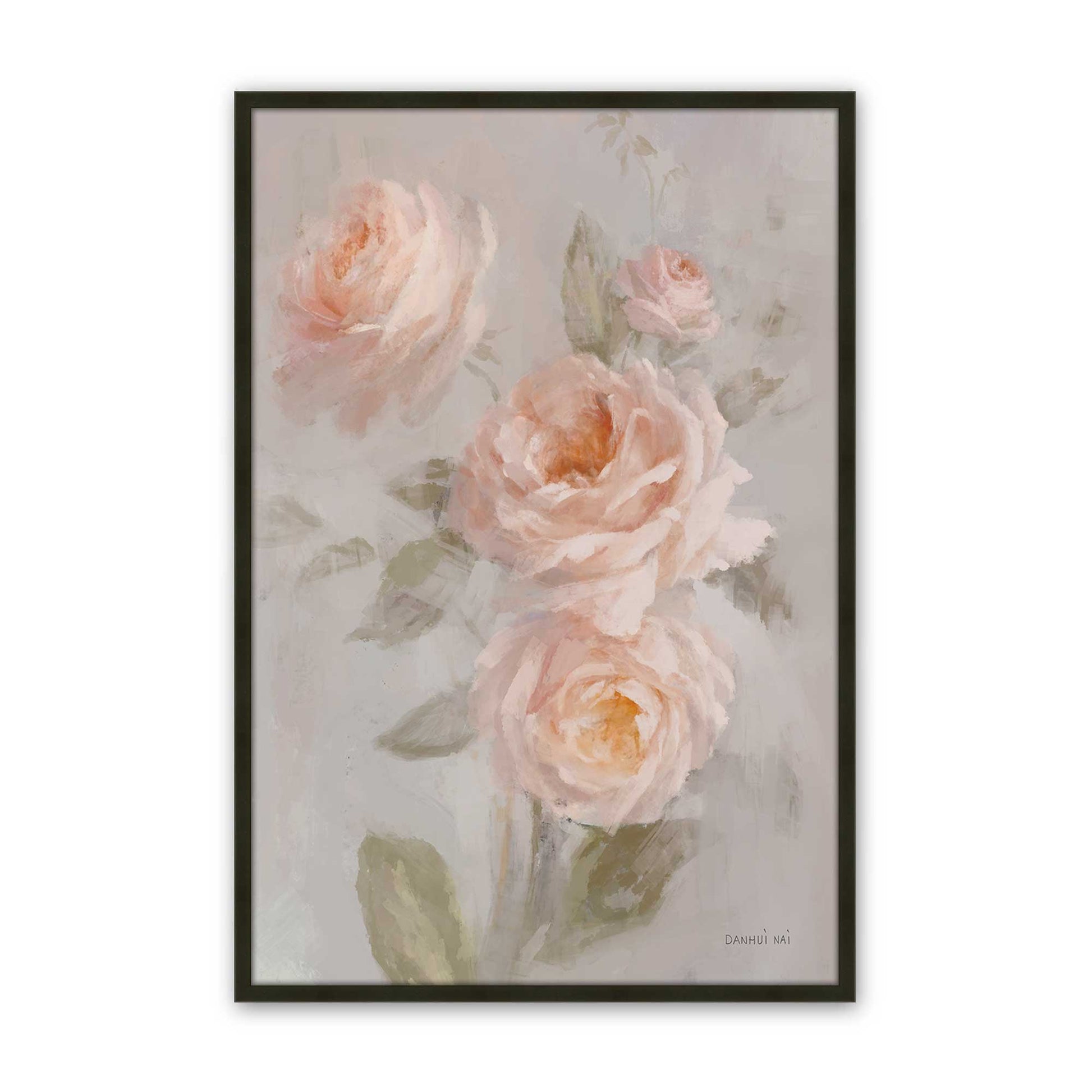 [Color:Satin Black], Picture of art in a Satin Black frame