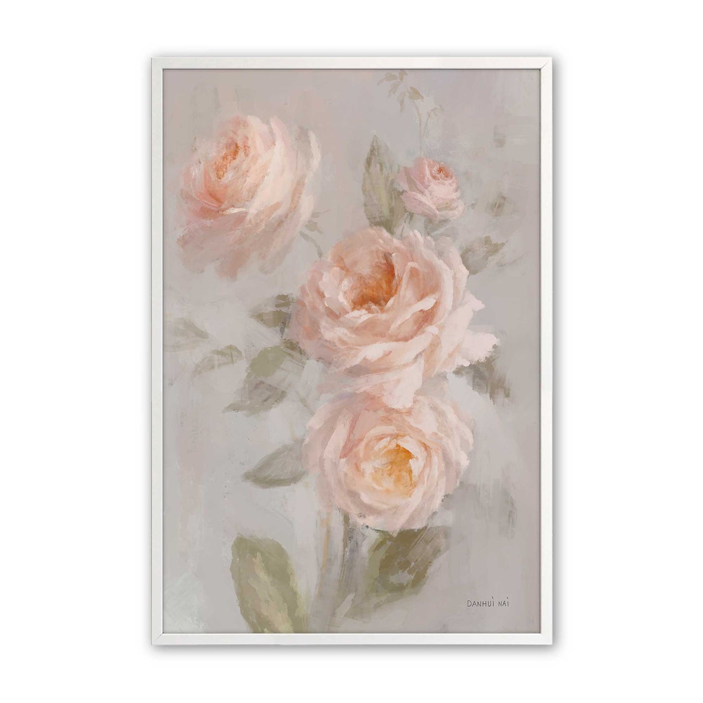 [Color:Opaque White], Picture of art in a Opaque White frame