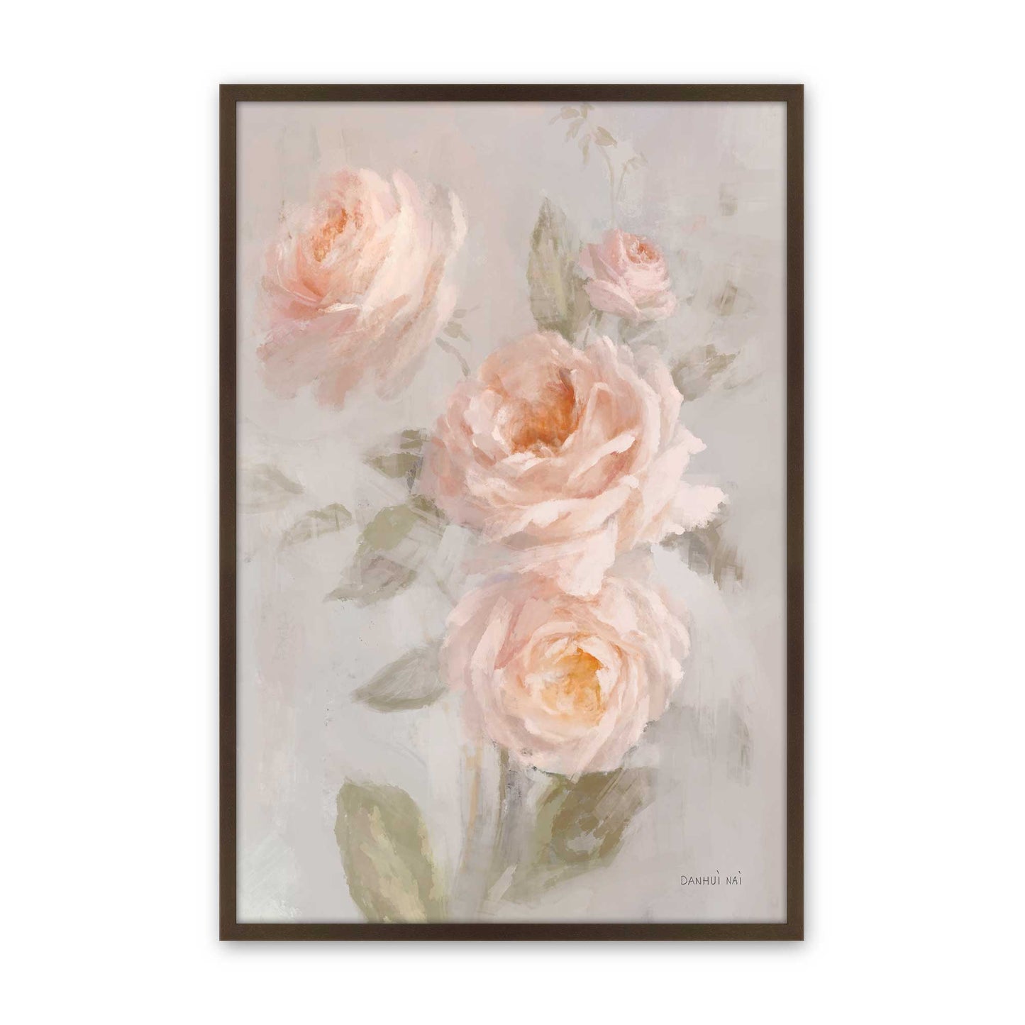 [Color:Brown], Picture of art in a Brown frame