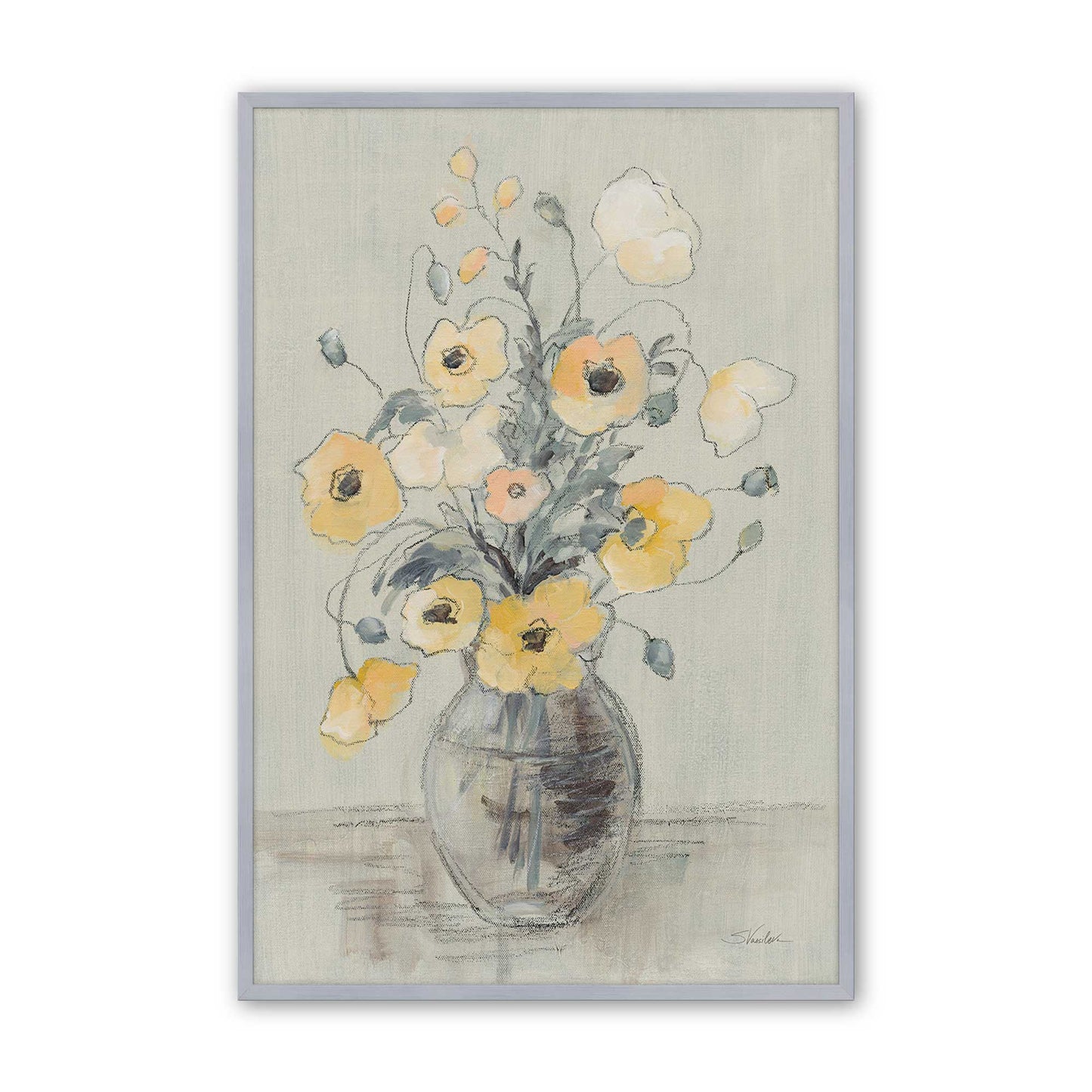 [Color:Polished Chrome], Picture of art in a Polished Chrome frame
