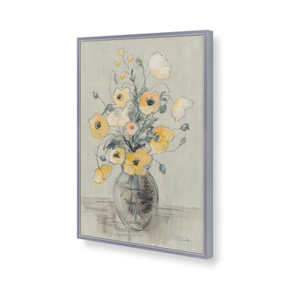 [Color:Polished Chrome], Picture of art in a Polished Chrome frame of the corner