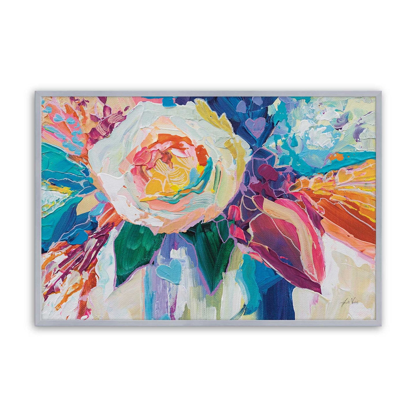 [Color:Polished Chrome], Picture of art in a Polished Chrome frame