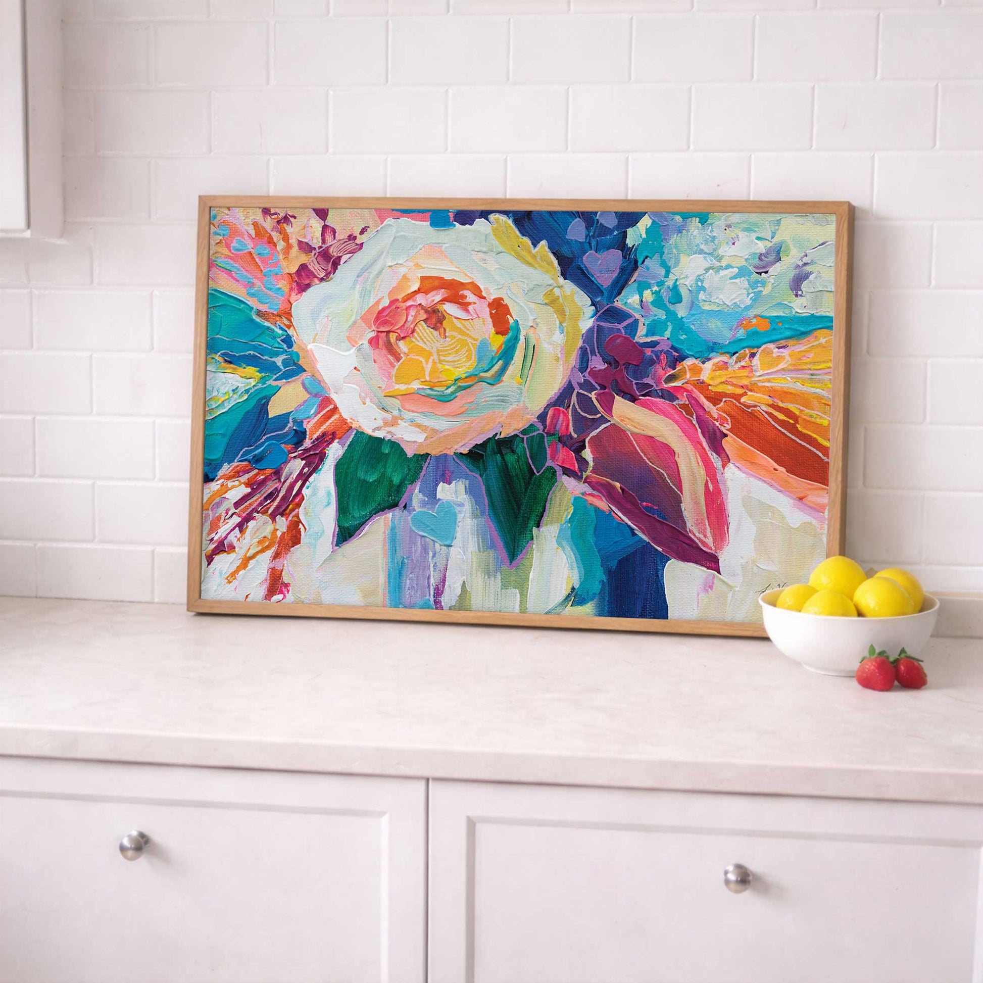Picture of art in a room
