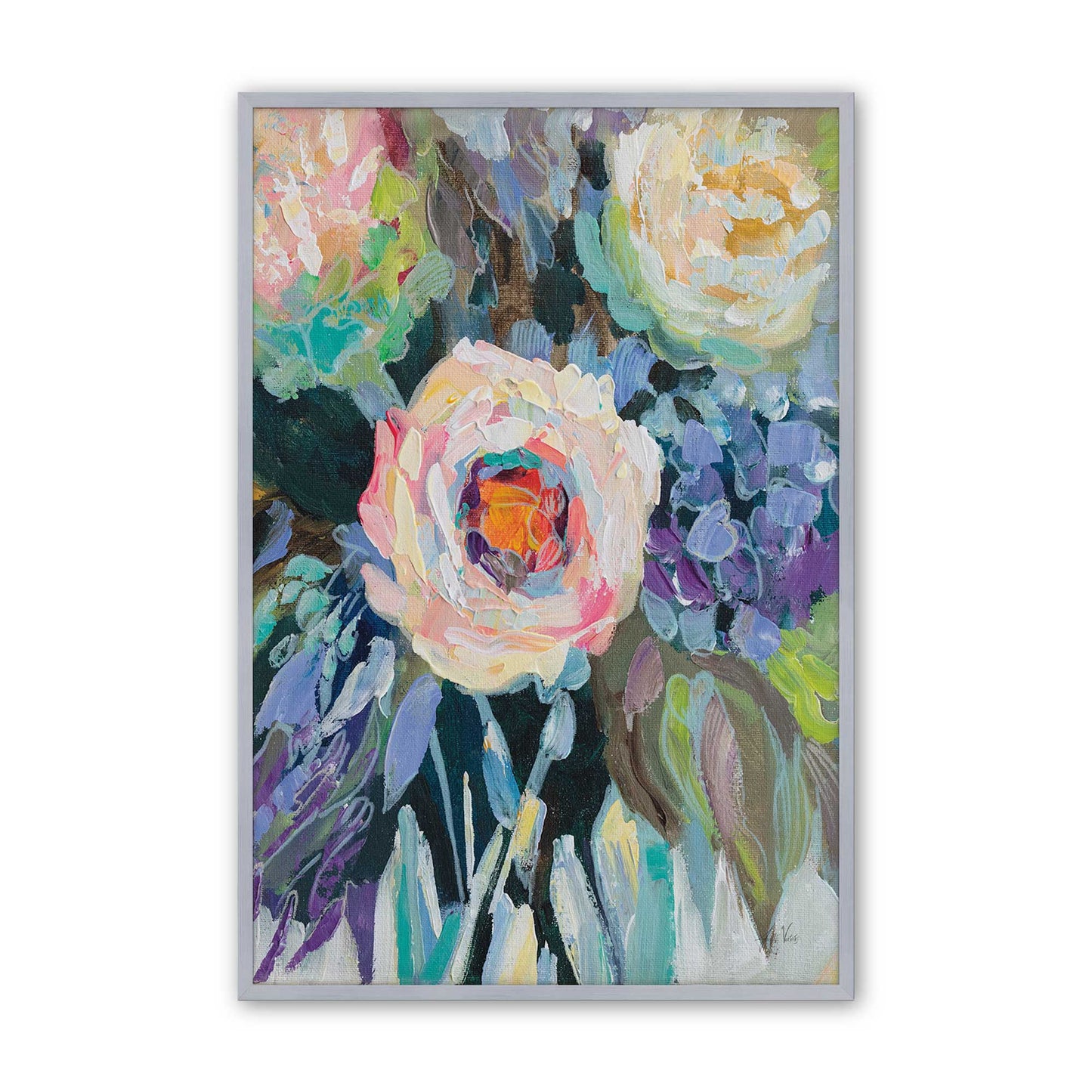 [Color:Polished Chrome], Picture of art in a Polished Chrome frame