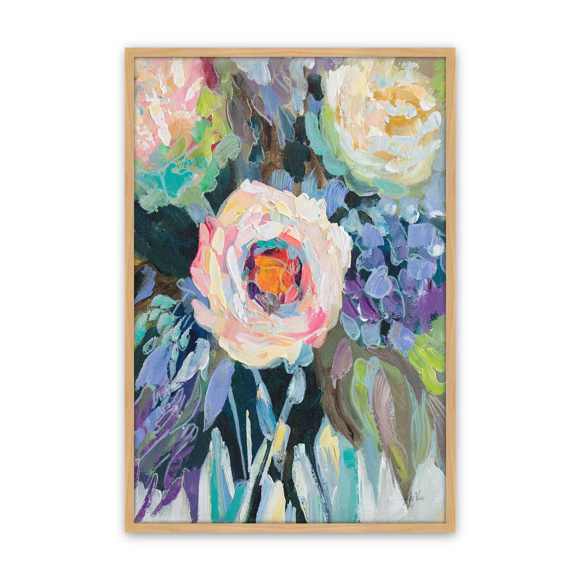 [Color:American Maple], Picture of art in a American Maple frame