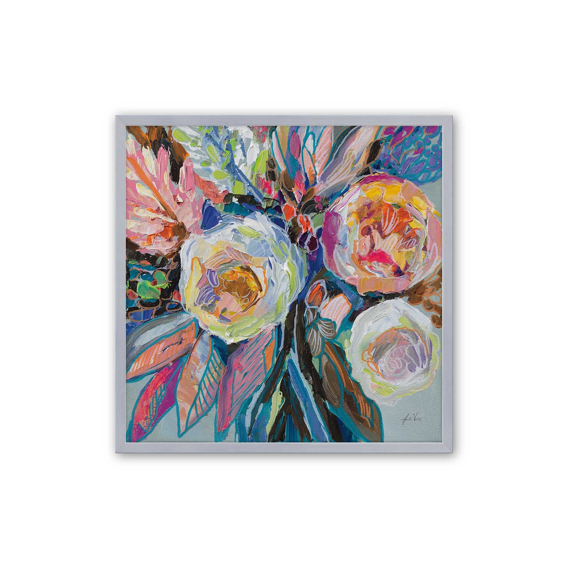 [Color:Polished Chrome], Picture of art in a Polished Chrome frame