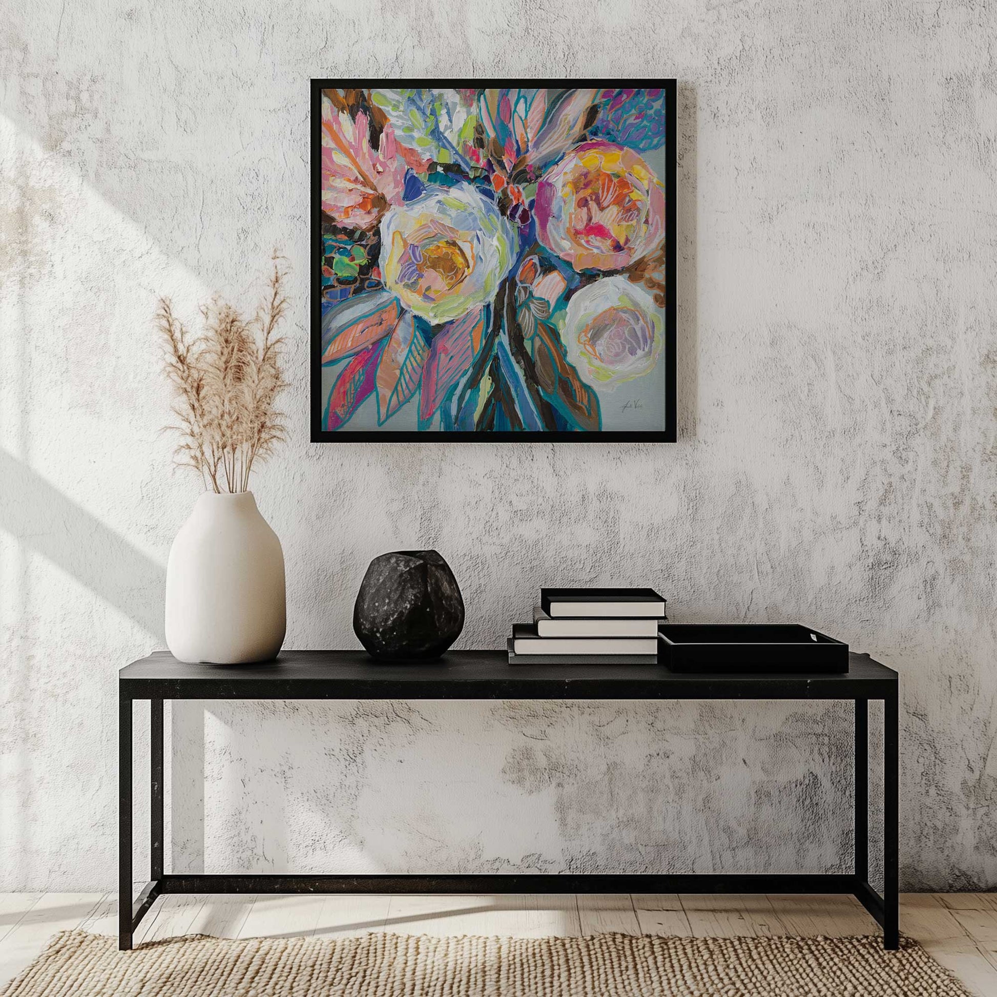 Picture of art in a room