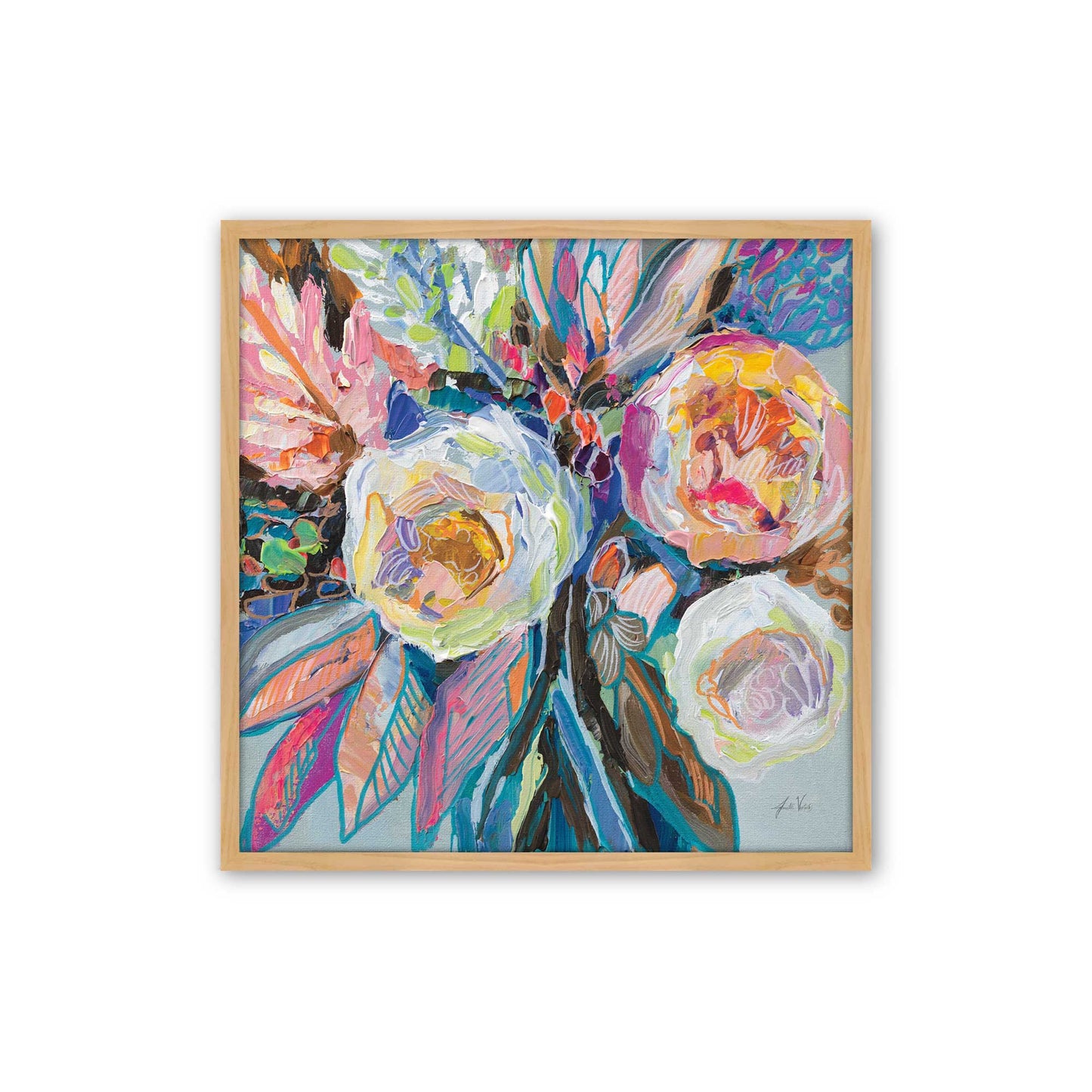 [Color:American Maple], Picture of art in a American Maple frame