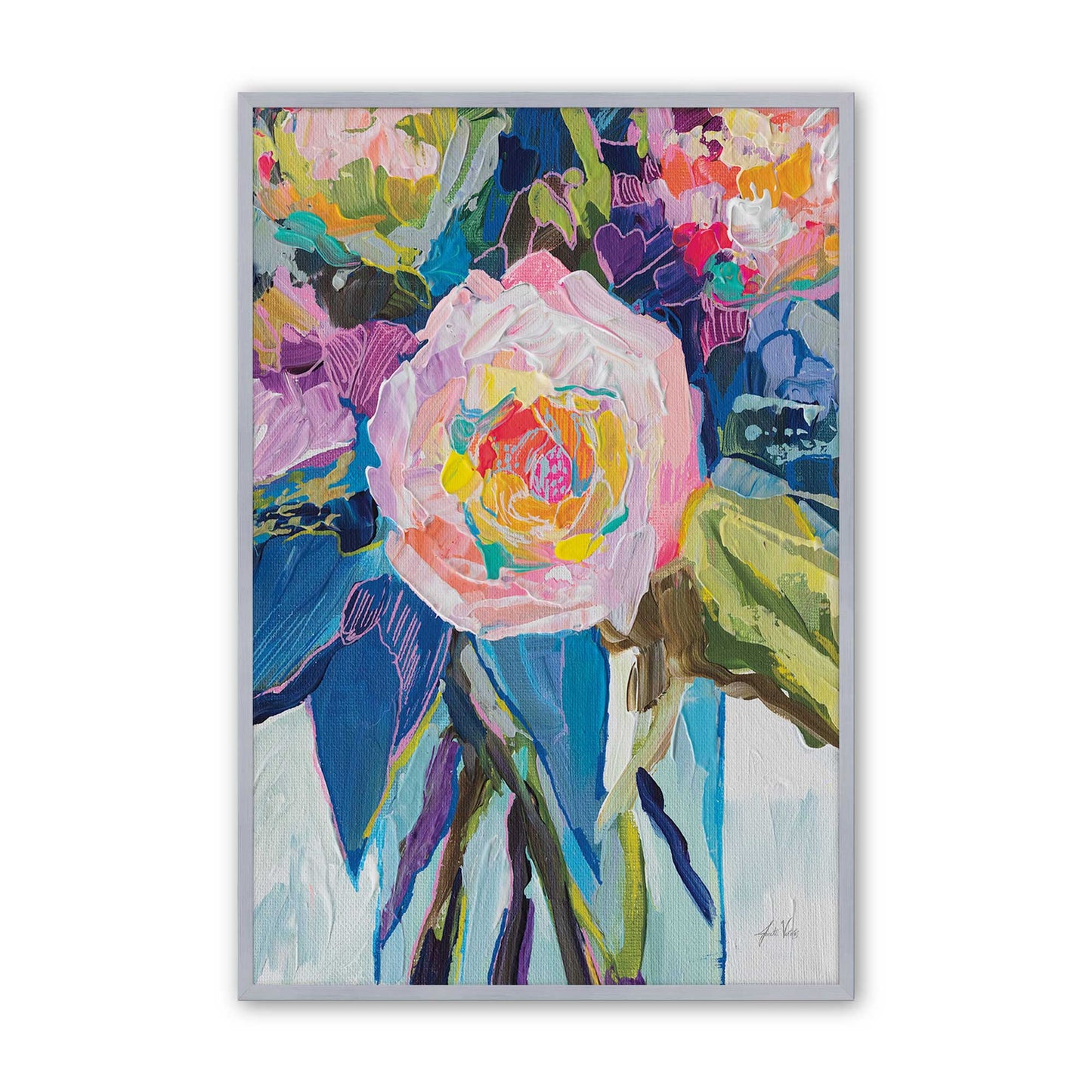 [Color:Polished Chrome], Picture of art in a Polished Chrome frame