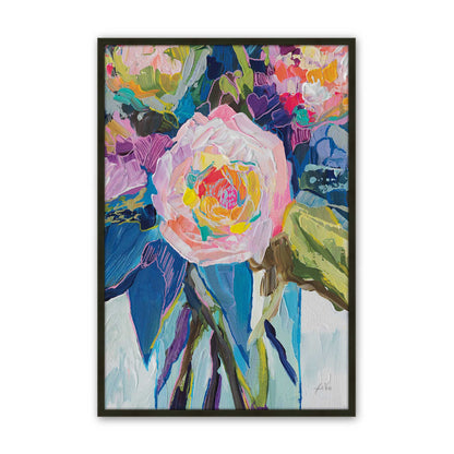 [Color:Satin Black], Picture of art in a Satin Black frame