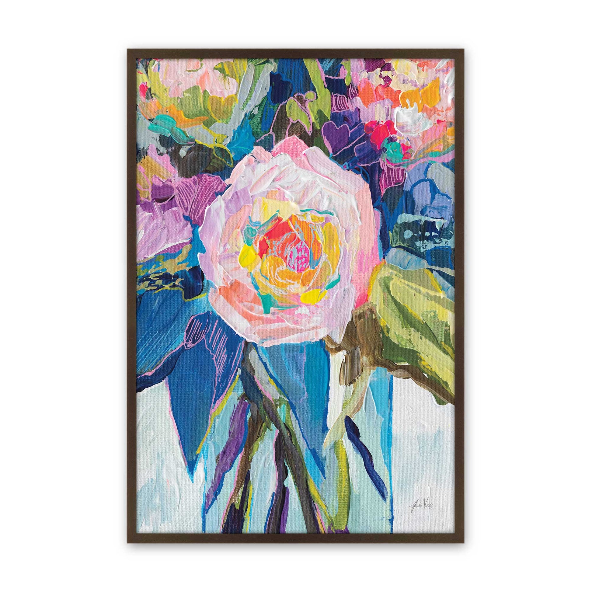 [Color:Belvinder Brown], Picture of art in a Belvinder Brown frame