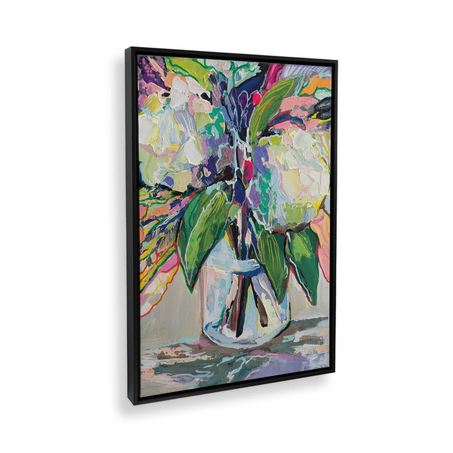 [Color:Satin Black], Picture of the corner of the art