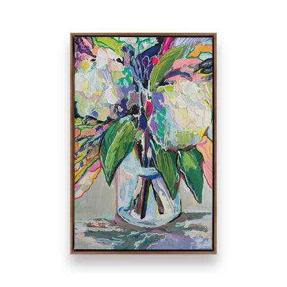 [Color:Walnut], Picture of art in a Walnut frame