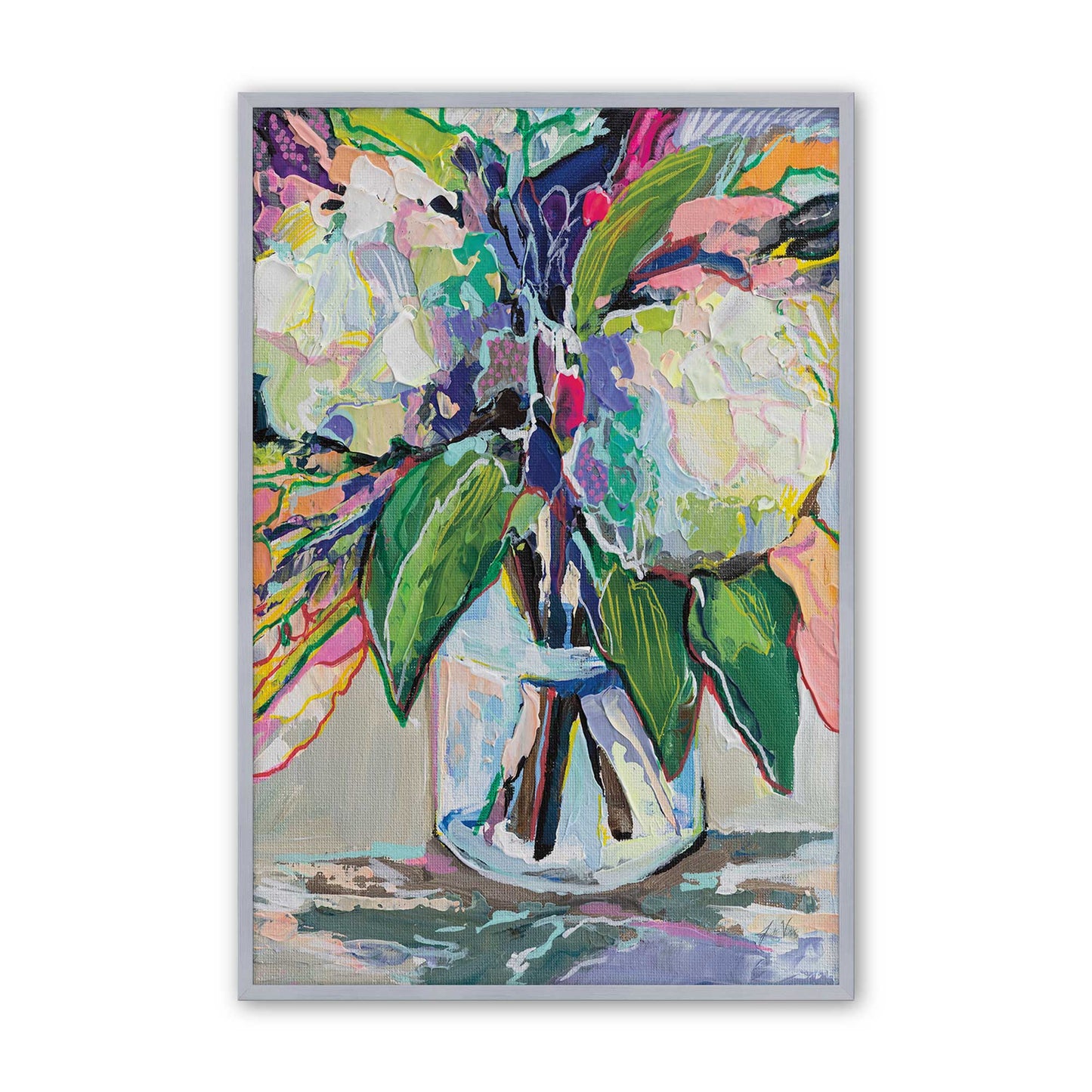 [Color:Polished Chrome], Picture of art in a Polished Chrome frame