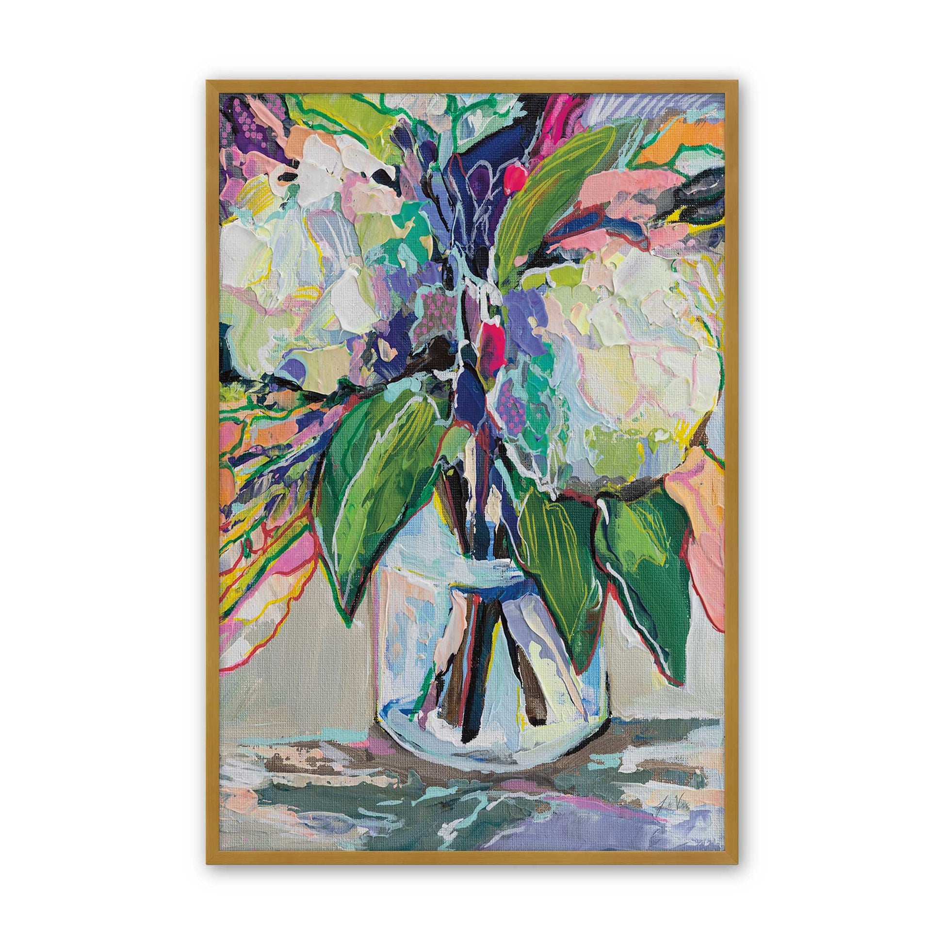 [Color:Polished Gold], Picture of art in a Polished Gold frame