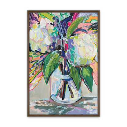 [Color:Walnut], Picture of art in a Walnut frame