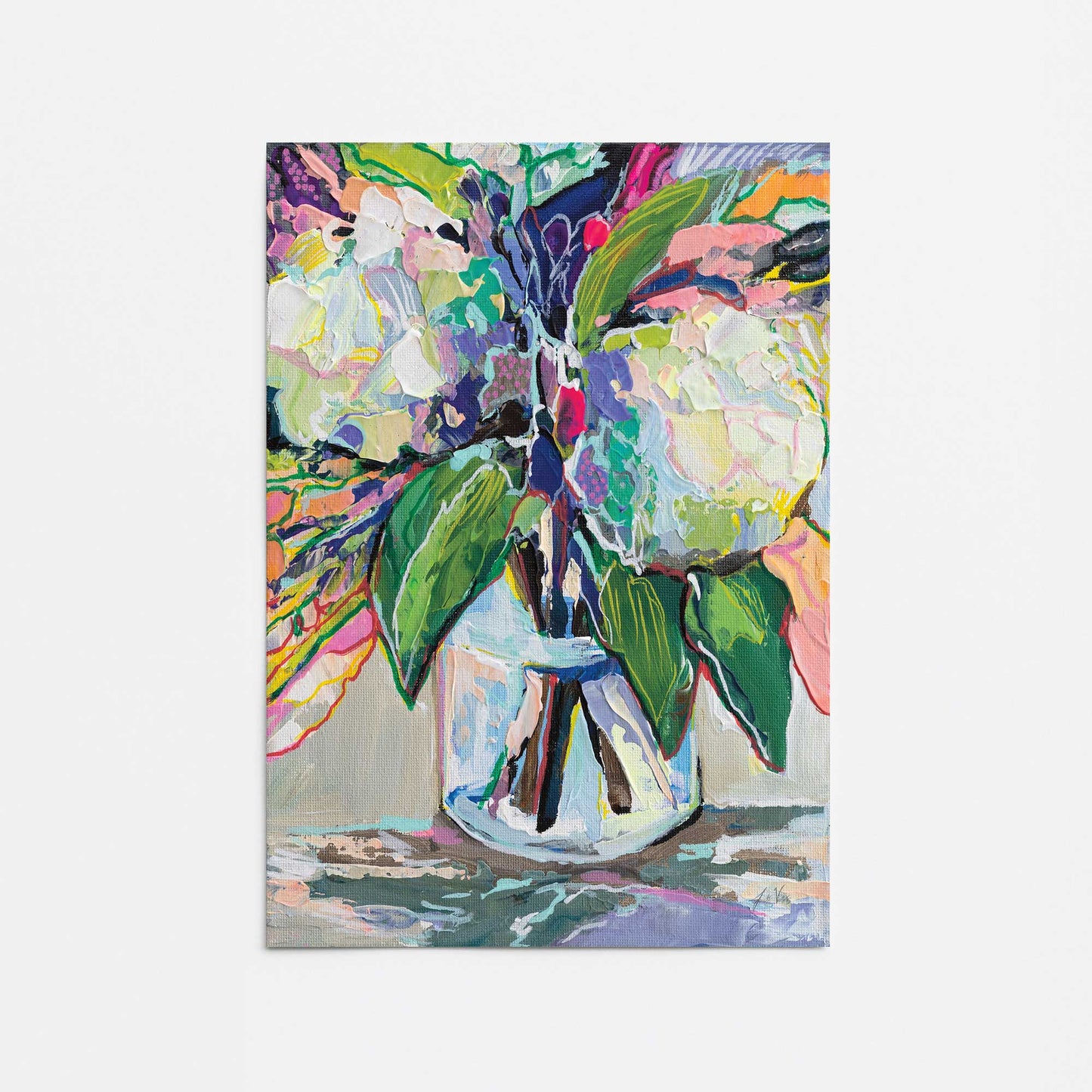 [Color:Rolled Print], Picture of close up of art