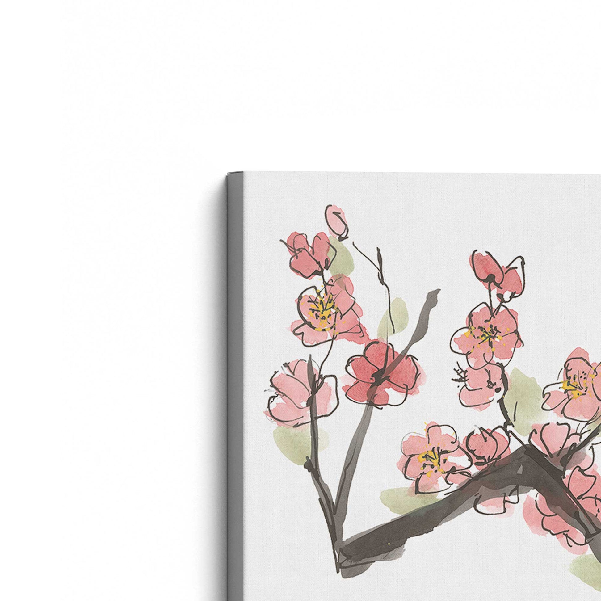 [Color:Stretched Canvas], Picture of the corner of the art