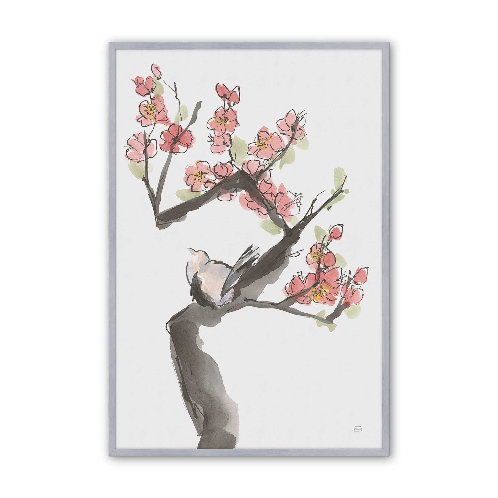 [Color:Polished Chrome], Picture of art in a Polished Chrome frame
