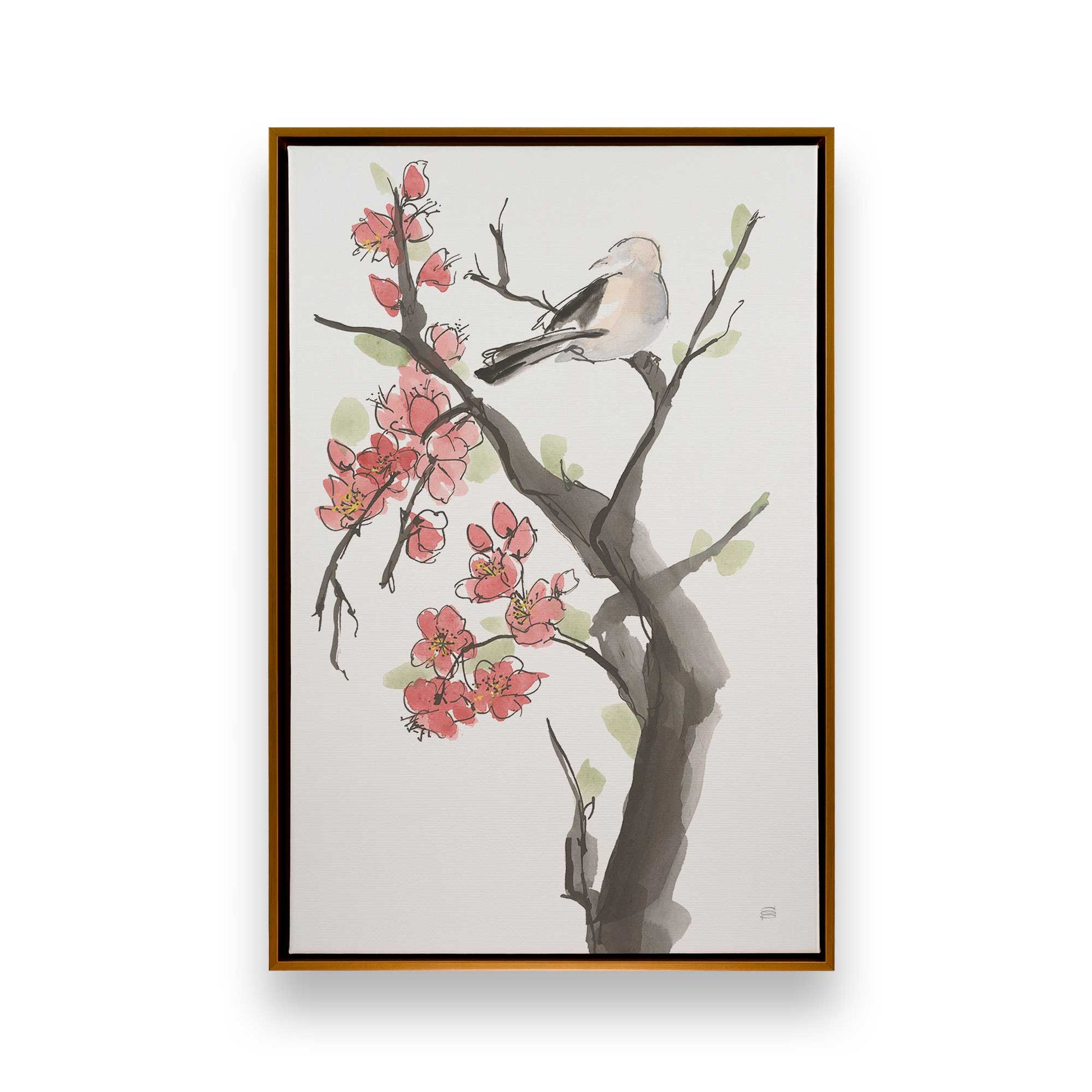 [Color:Polished Gold], Picture of art in a Polished Gold frame