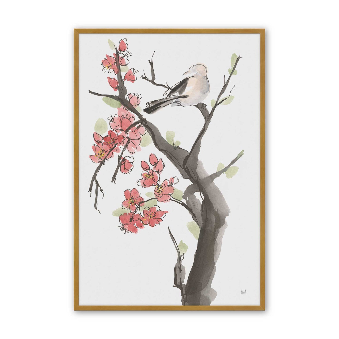 [Color:Polished Gold], Picture of art in a Polished Gold frame