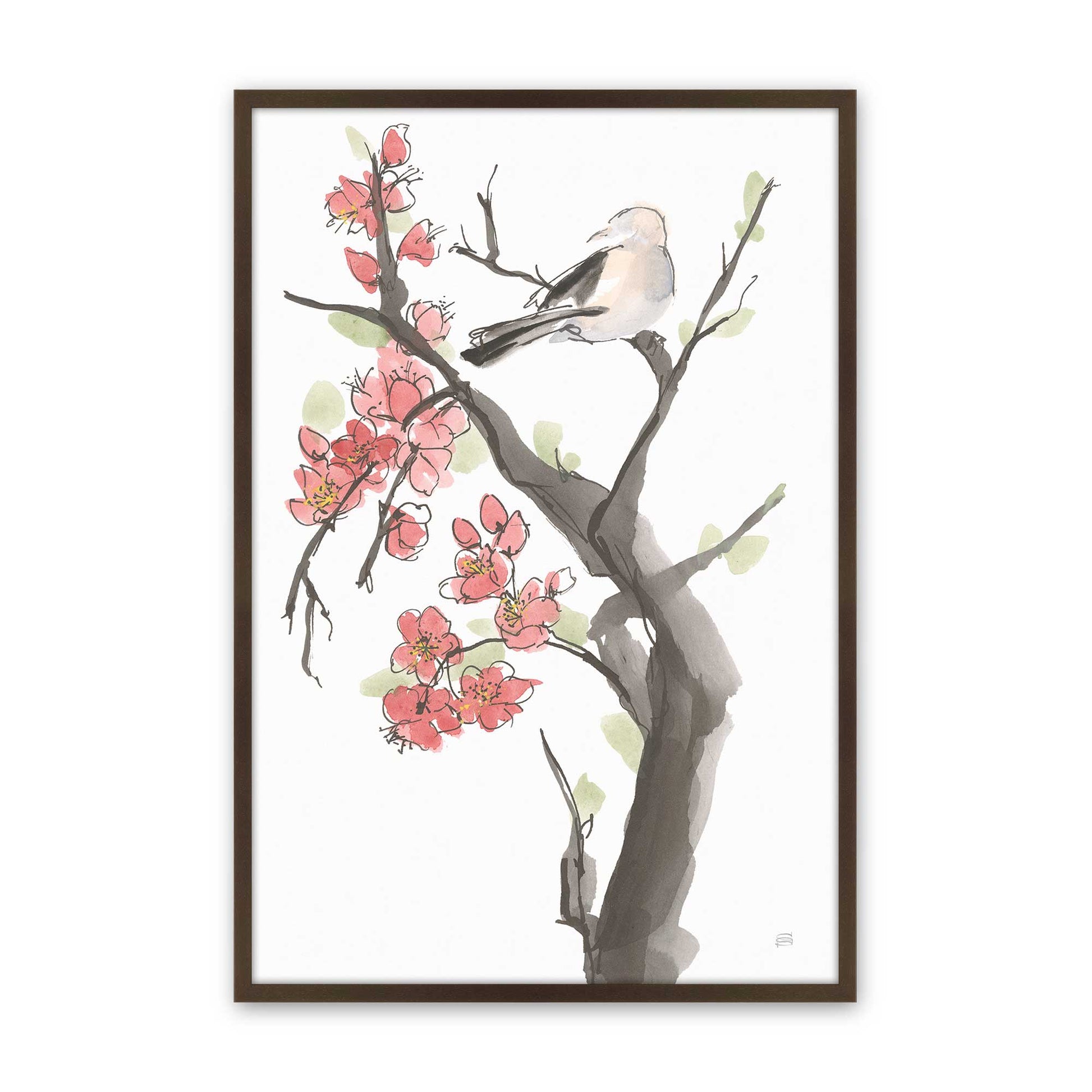 [Color:Belvinder Brown], Picture of art in a Belvinder Brown frame