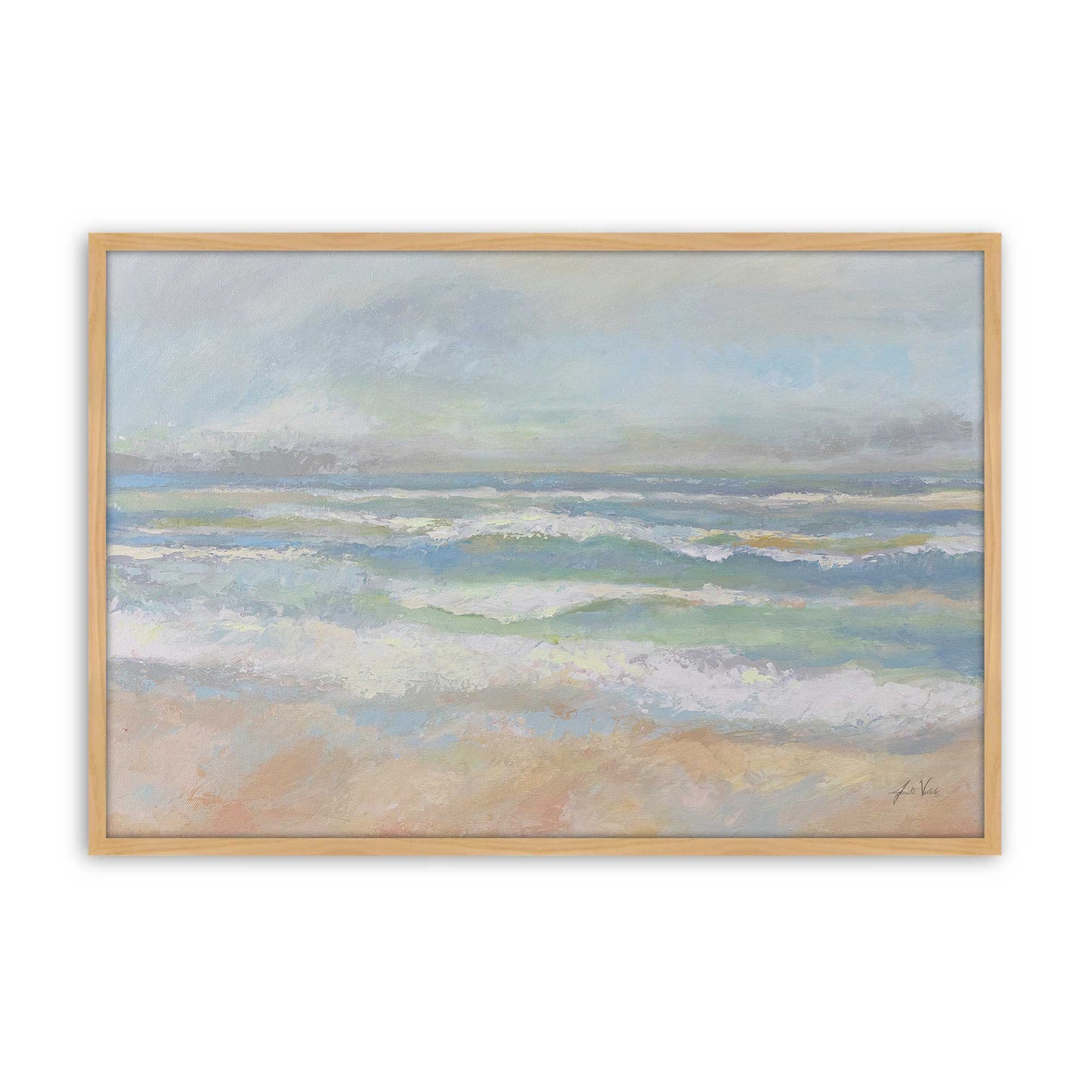 [Color:American Maple], Picture of art in a American Maple frame