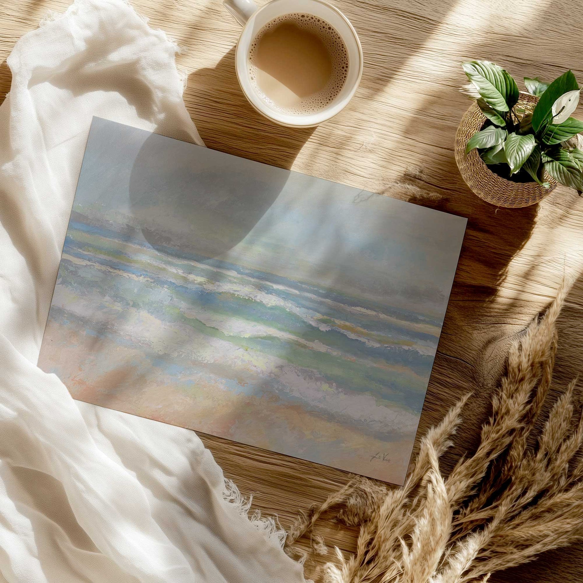 [Color:Rolled Print], Picture of close up of art
