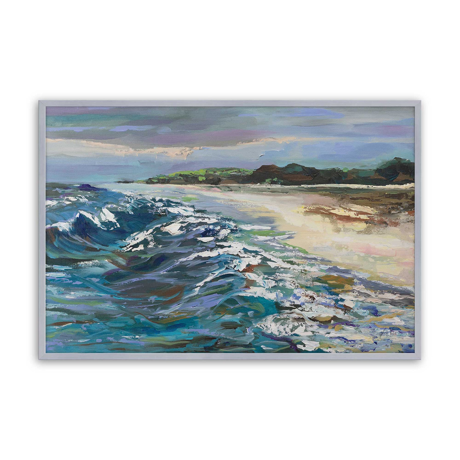 [Color:Polished Chrome], Picture of art in a Polished Chrome frame