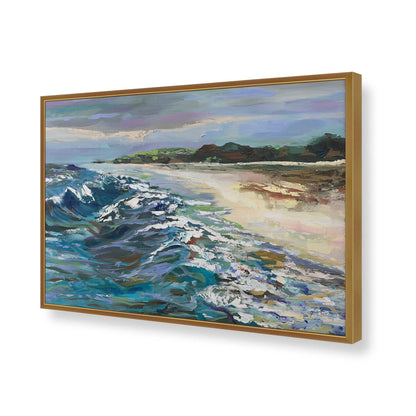 [Color:Polished Gold], Picture of art in a Polished Gold frame of the corner
