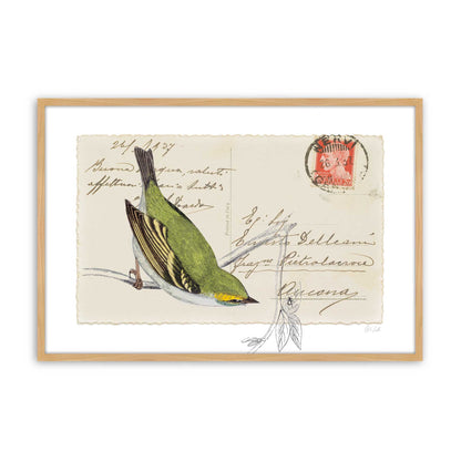 [Color:American Maple], Picture of art in a American Maple frame