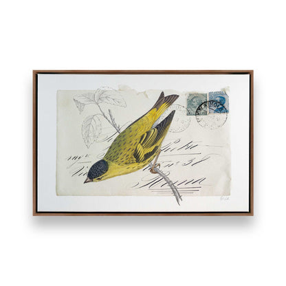 [Color:Walnut], Picture of art in a Walnut frame