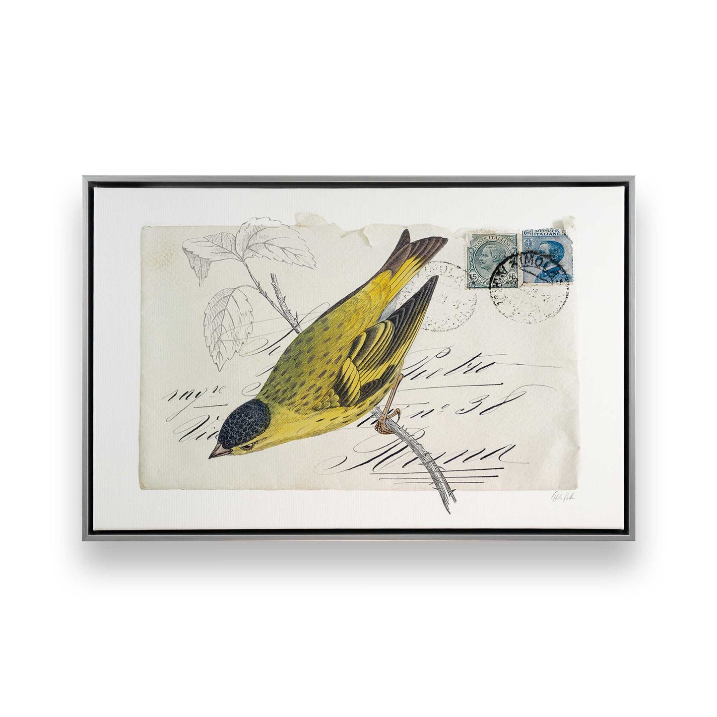 [Color:Polished Chrome], Picture of art in a Polished Chrome frame