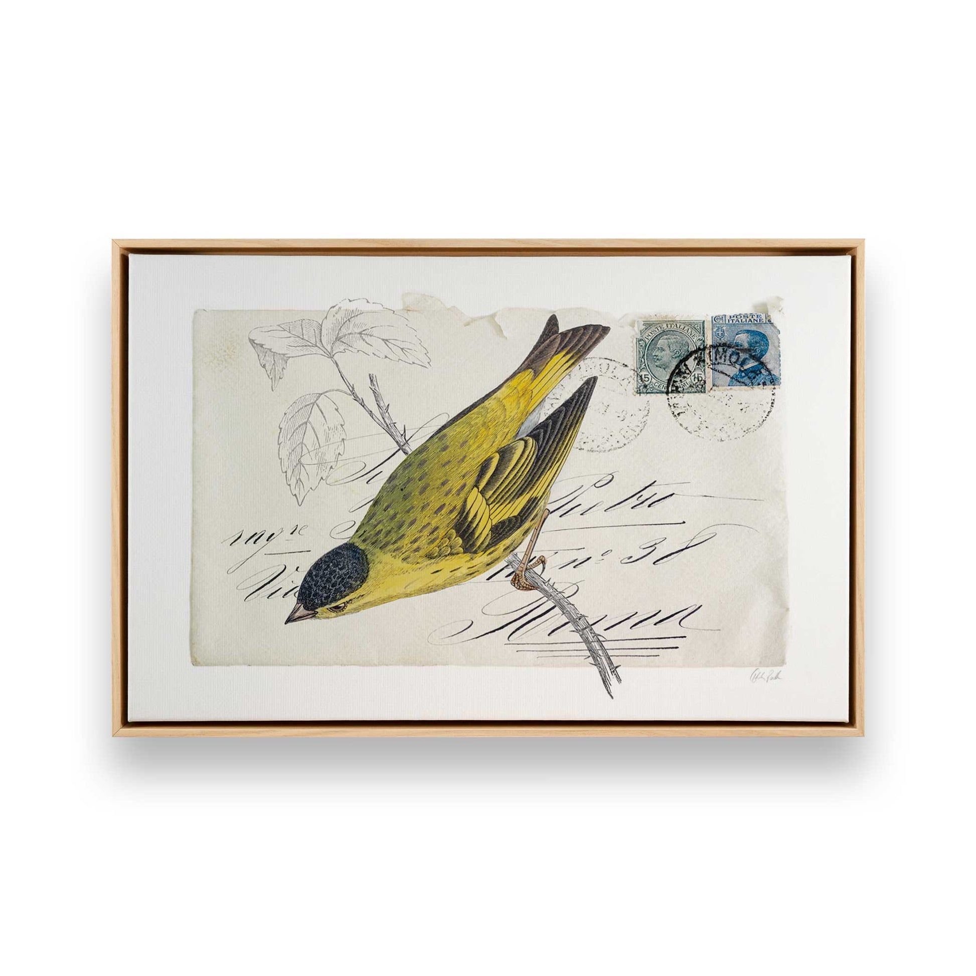 [Color:American Maple], Picture of art in a American Maple frame