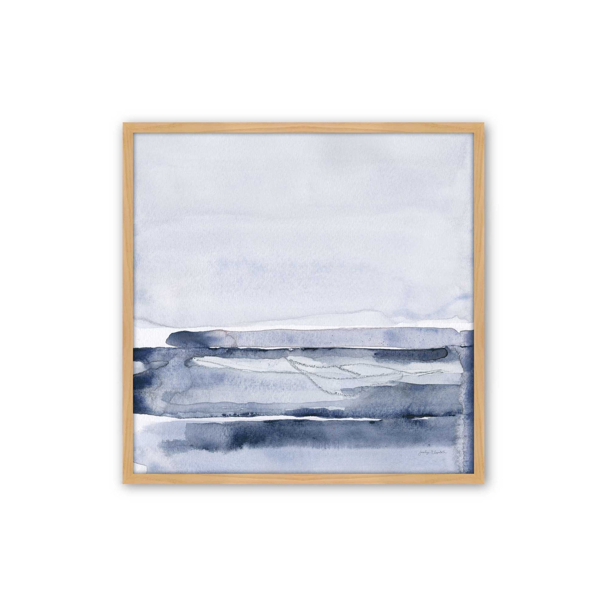 [Color:American Maple], Picture of art in a American Maple frame
