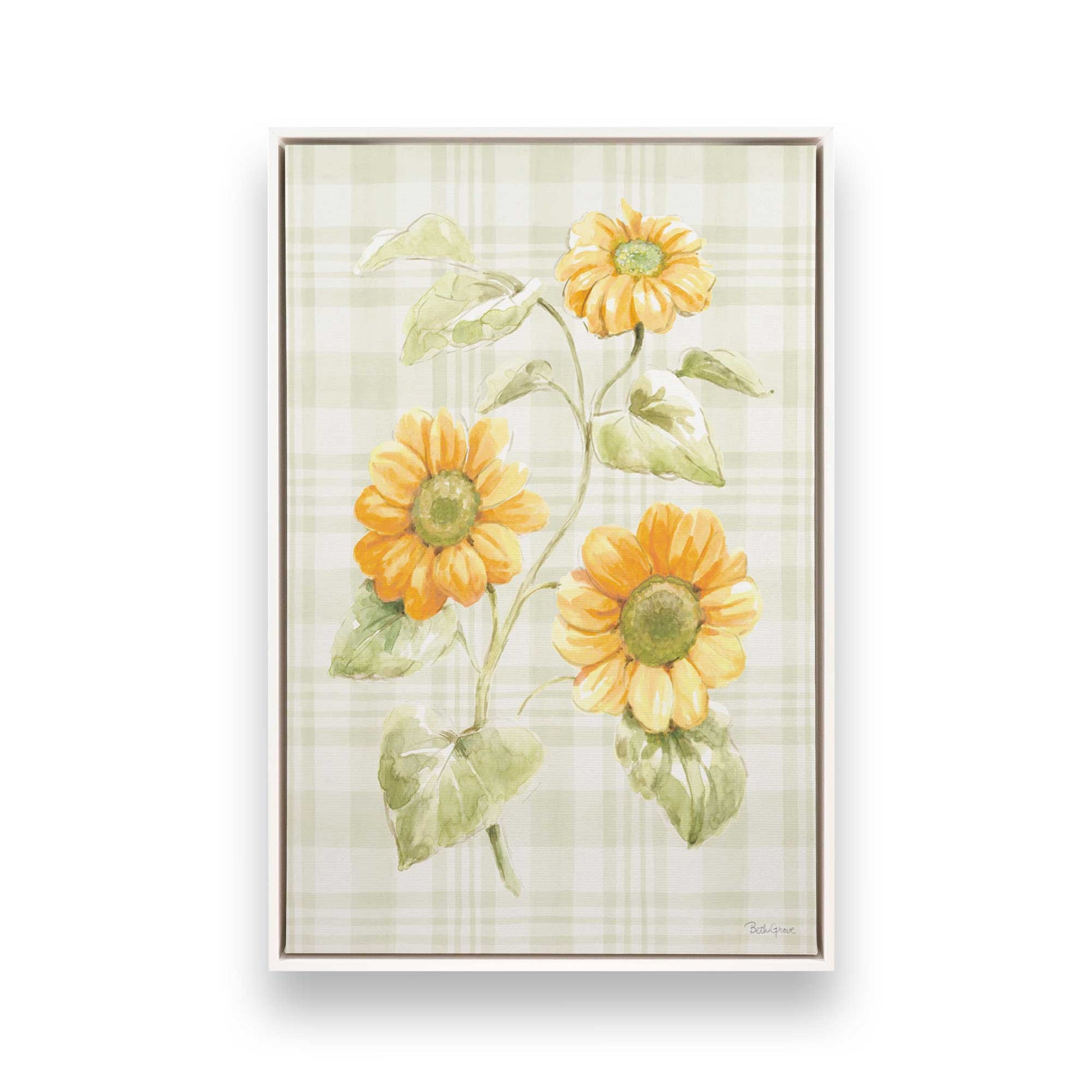 [Color:Opaque White], Picture of art in a White frame