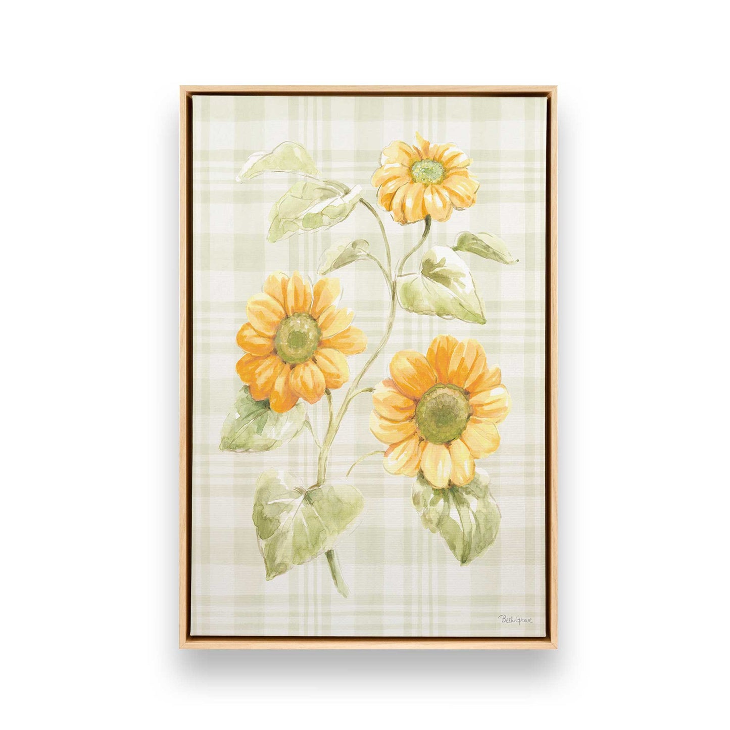 [Color:American Maple], Picture of art in a American Maple frame