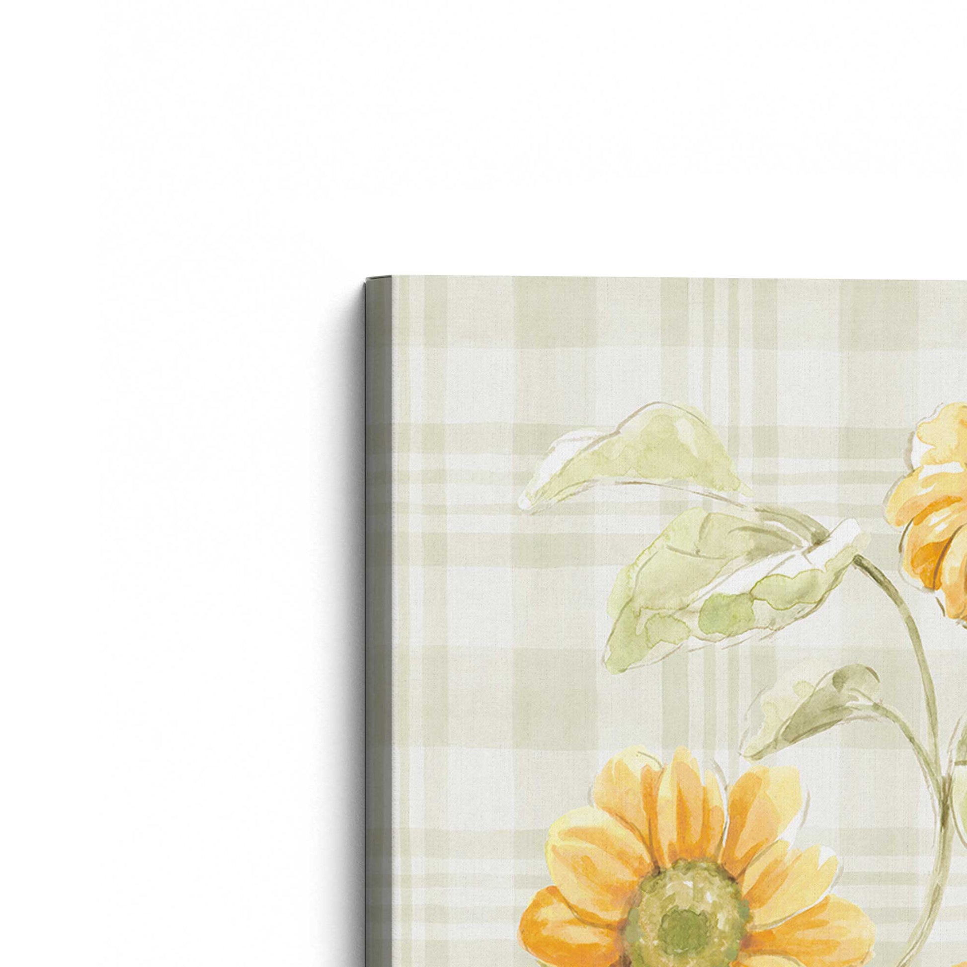 [Color:Stretched Canvas], Picture of the corner of the art
