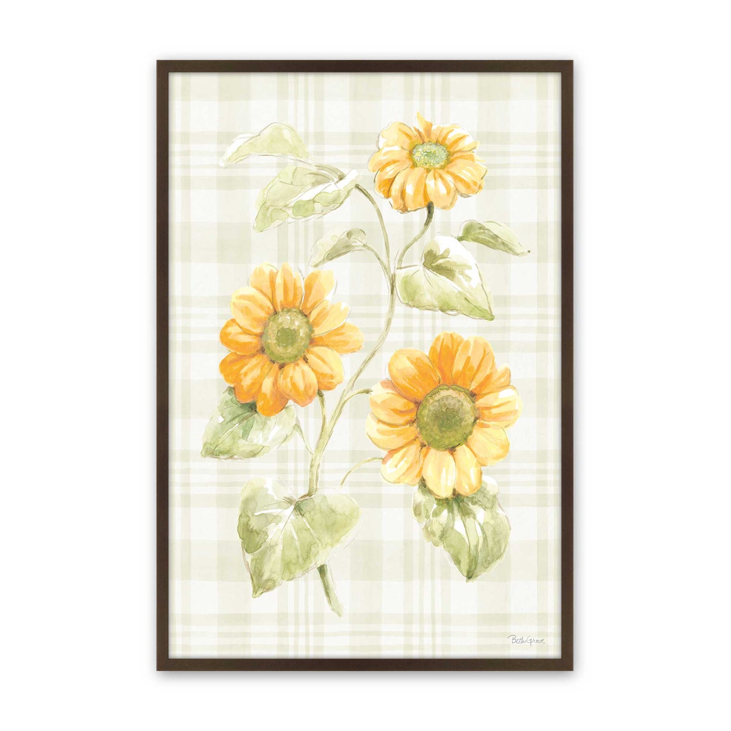 [Color:Belvinder Brown], Picture of art in a Belvinder Brown frame