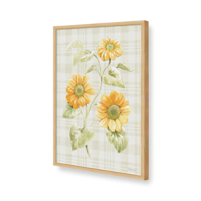 [Color:American Maple], Picture of art in a American Maple frame of the corner
