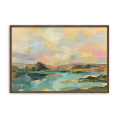 [Color:Walnut], Picture of art in a Walnut frame