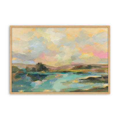 [Color:American Maple], Picture of art in a American Maple frame