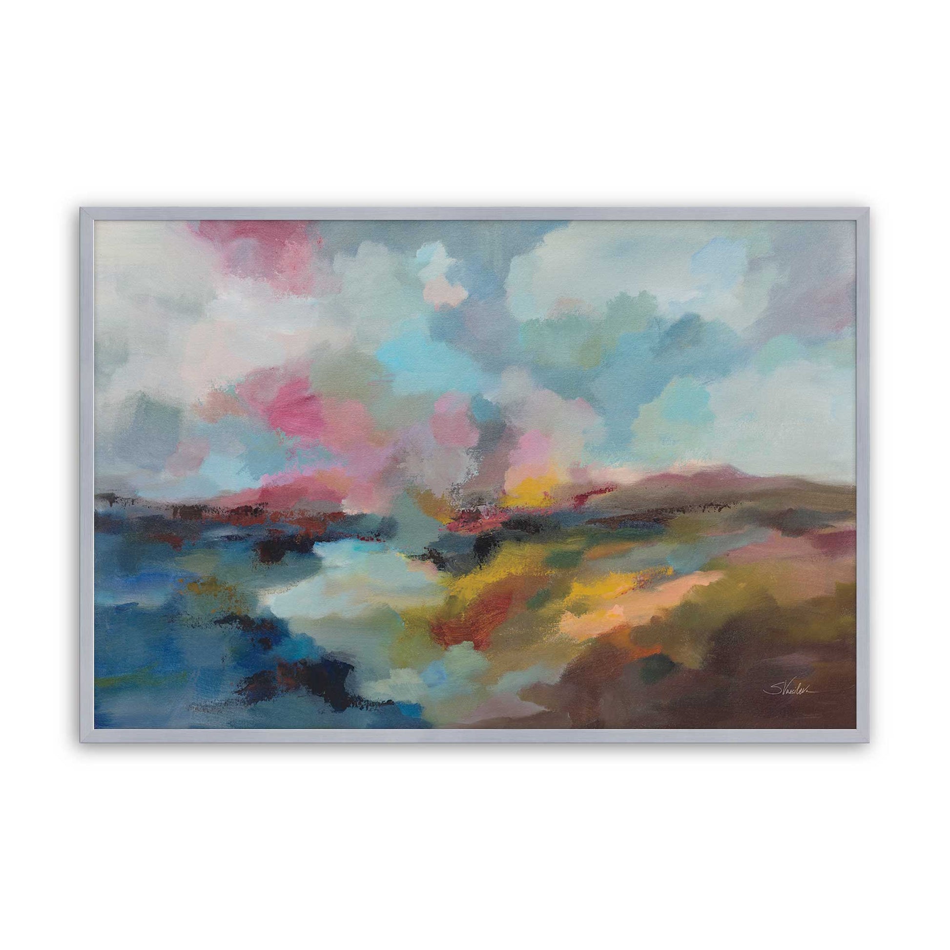 [Color:Polished Chrome], Picture of art in a Polished Chrome frame