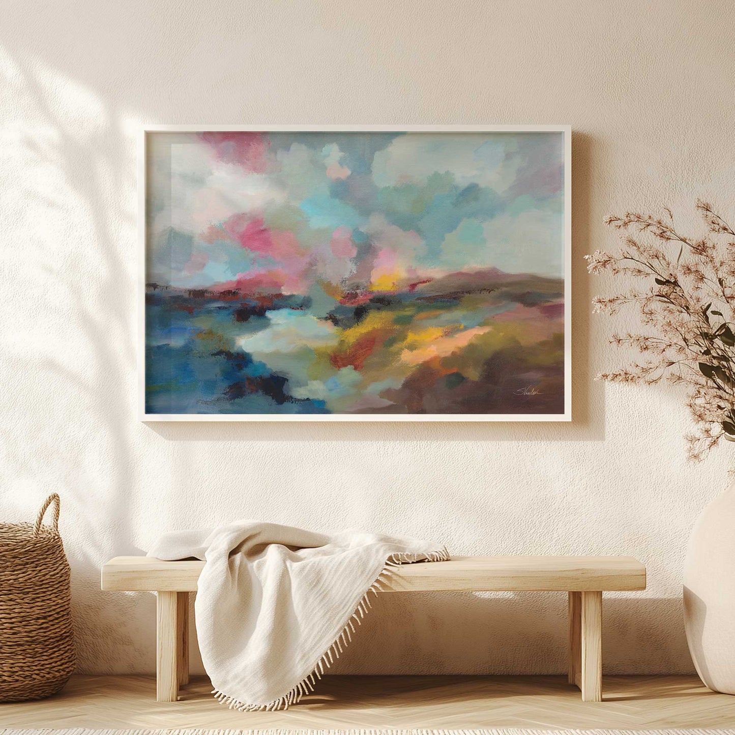 Picture of art in a room
