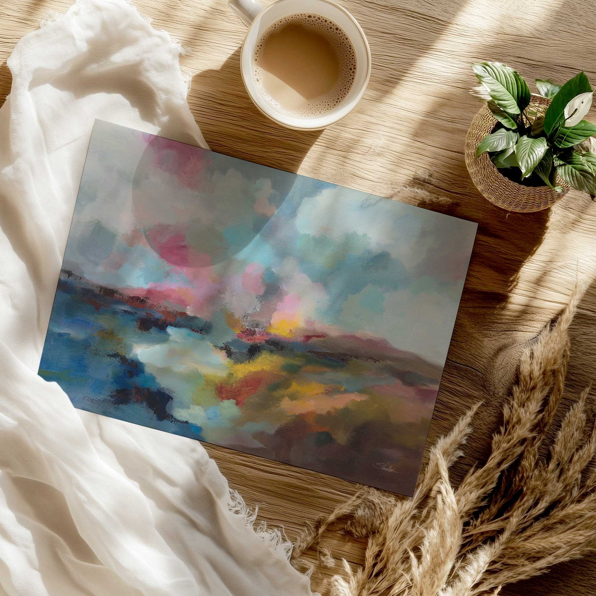 [Color:Rolled Print], Picture of close up of art
