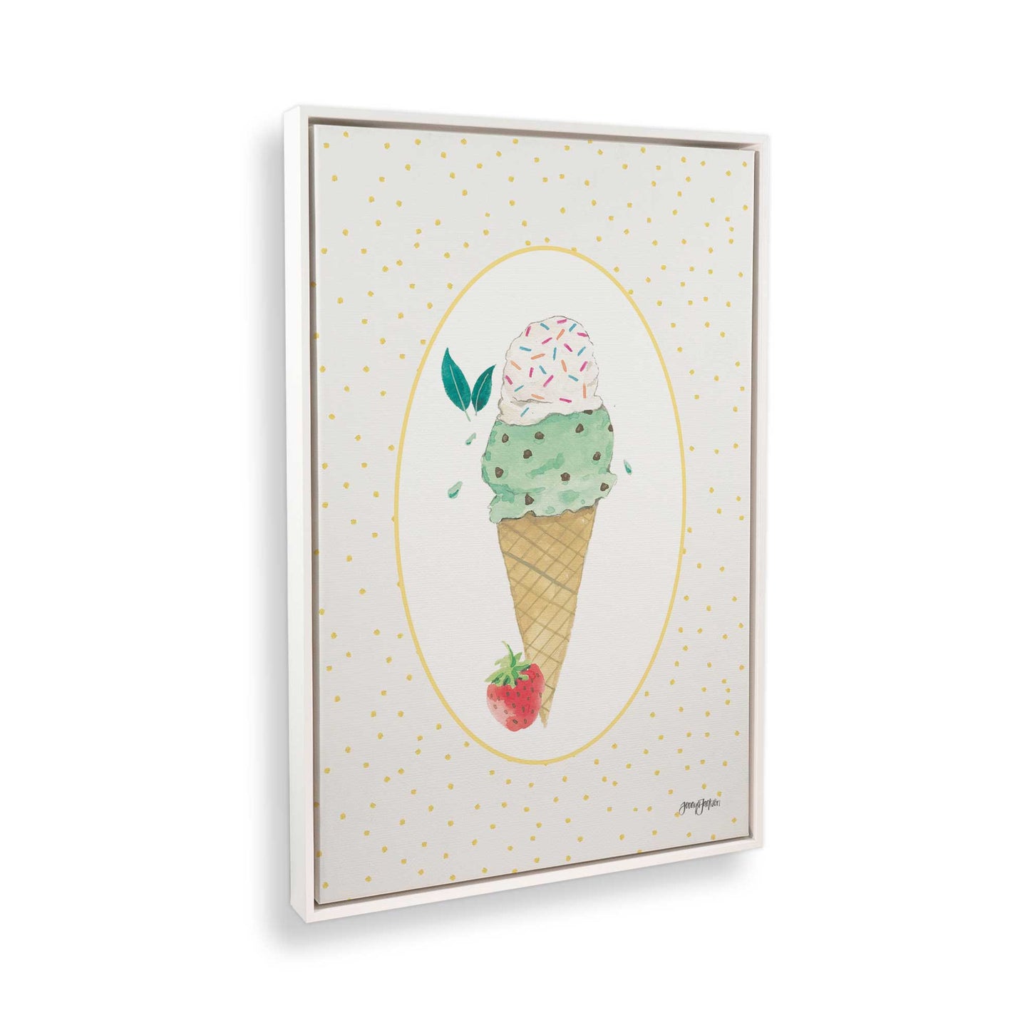 [Color:Opaque White], Picture of the corner of the art