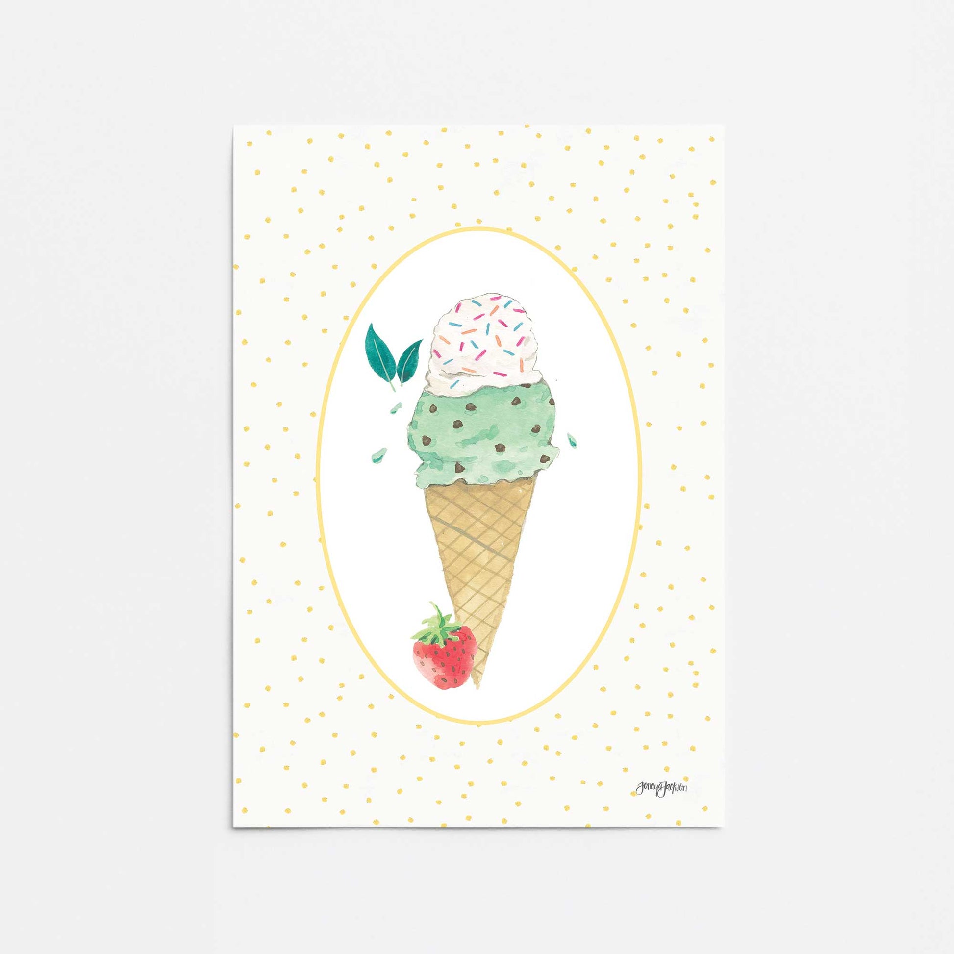 [Color:Rolled Print], Picture of close up of art